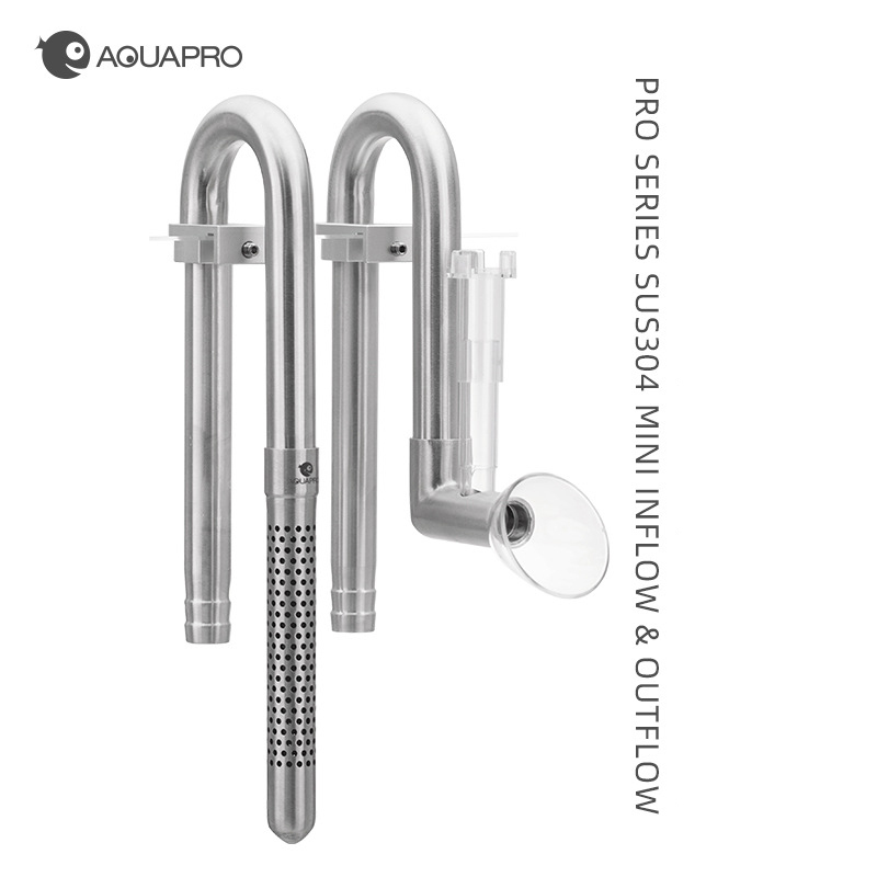 AQUAPRO Mini Stainless Steel I - Aquarium Planted Tank Filter review and price