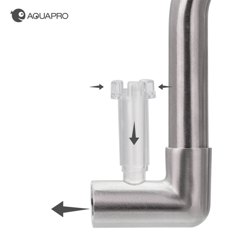 AQUAPRO Mini Stainless Steel I - Aquarium Planted Tank Filter review and price