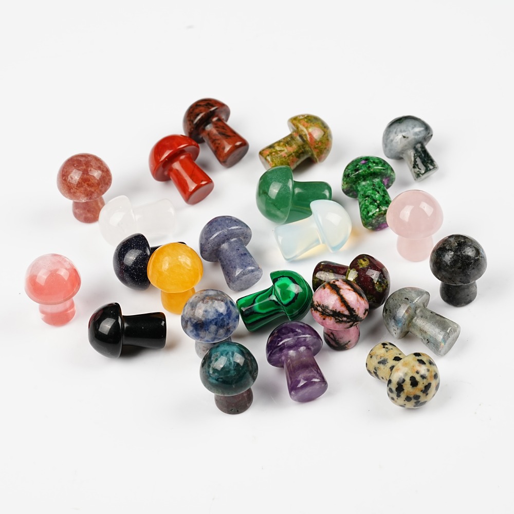 Natural Crystal Mushroom Gemst - Planted Aquarium Jungle review and price