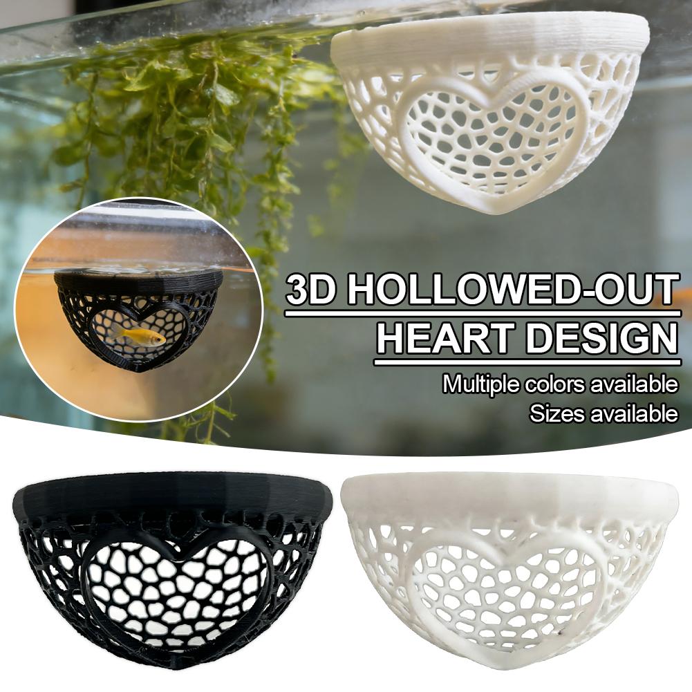 Heart-Shaped Aquarium Hideaway - Planted Aquarium Without Fish review and price