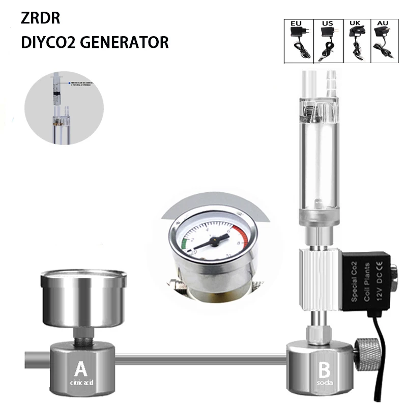 Aquarium DIY CO2 Reactor Gener - Planted Aquarium Equipment review and price