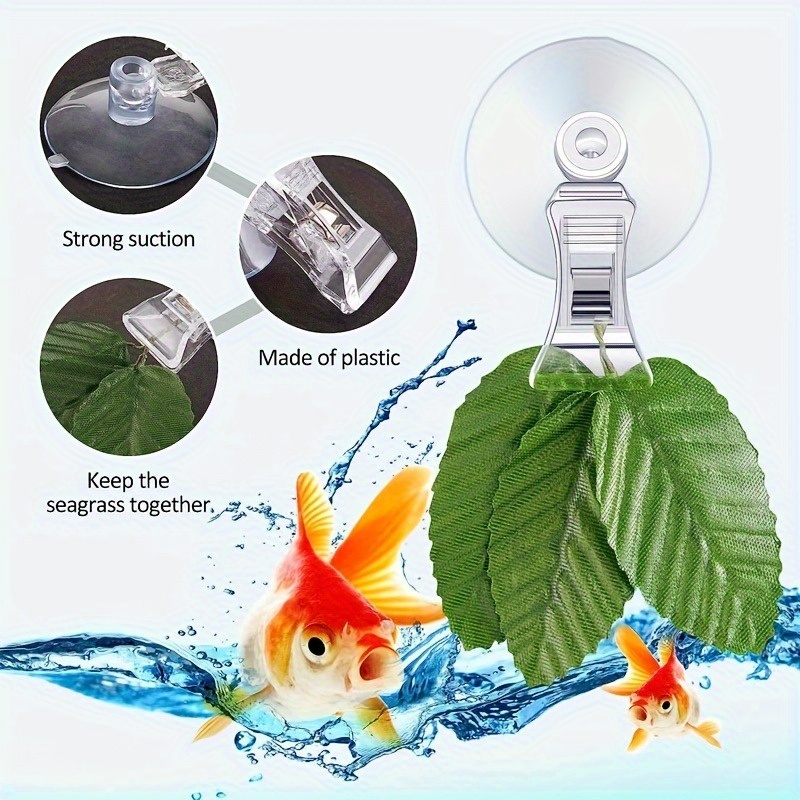 8pcs Fish Seaweed Clip Plant S - Planted Aquarium Equipment review and price