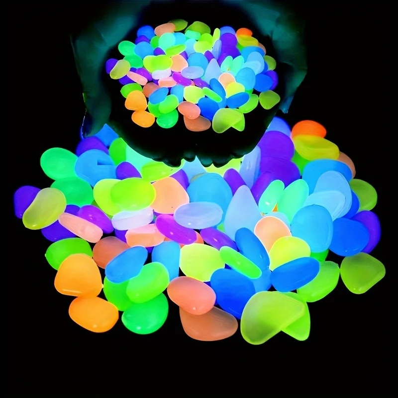 50-200pcs Glow in The Dark Peb - Planted Aquarium Equipment review and price