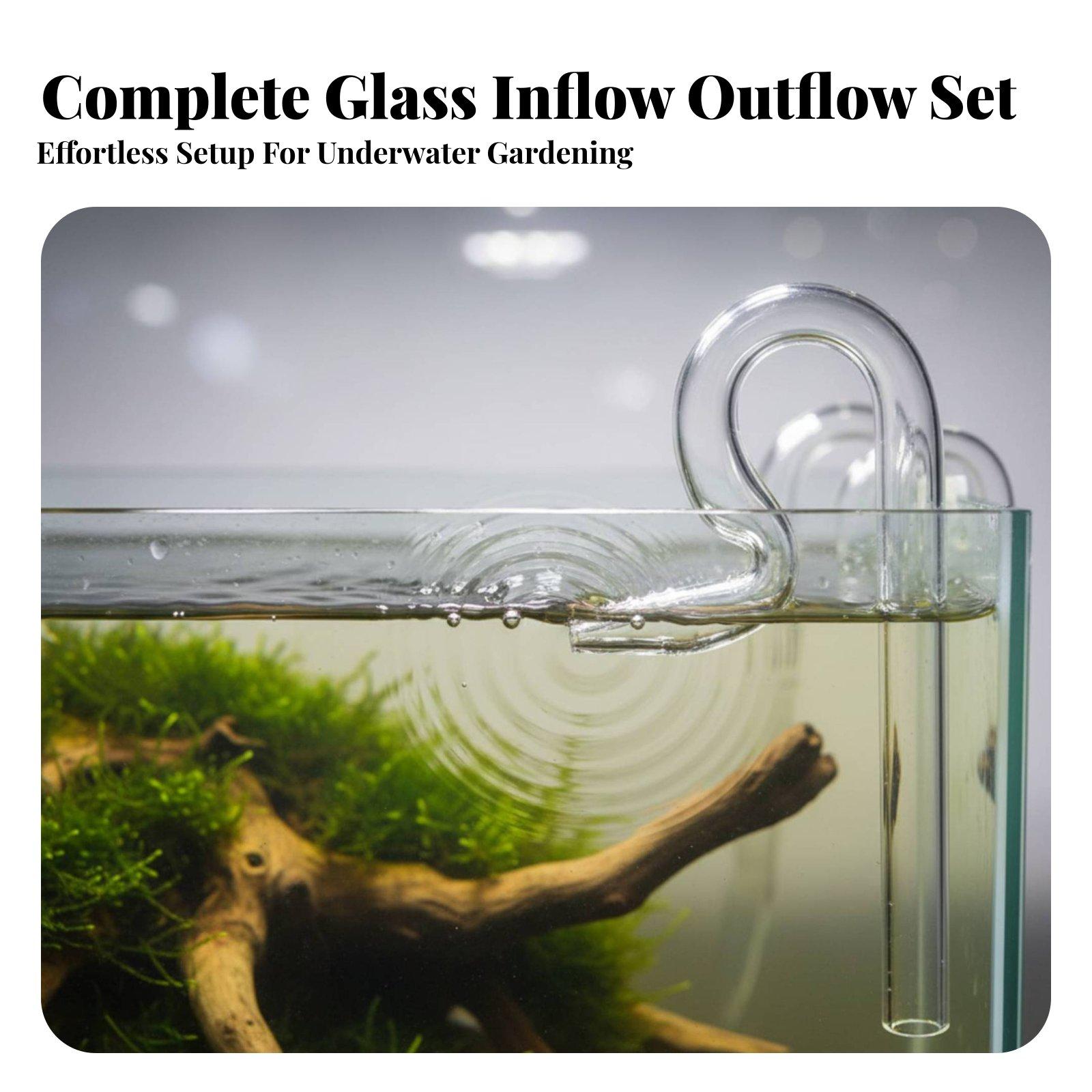 Planted Tank Glass Lily Pipe I - Aquarium Planted Tank Filter review and price