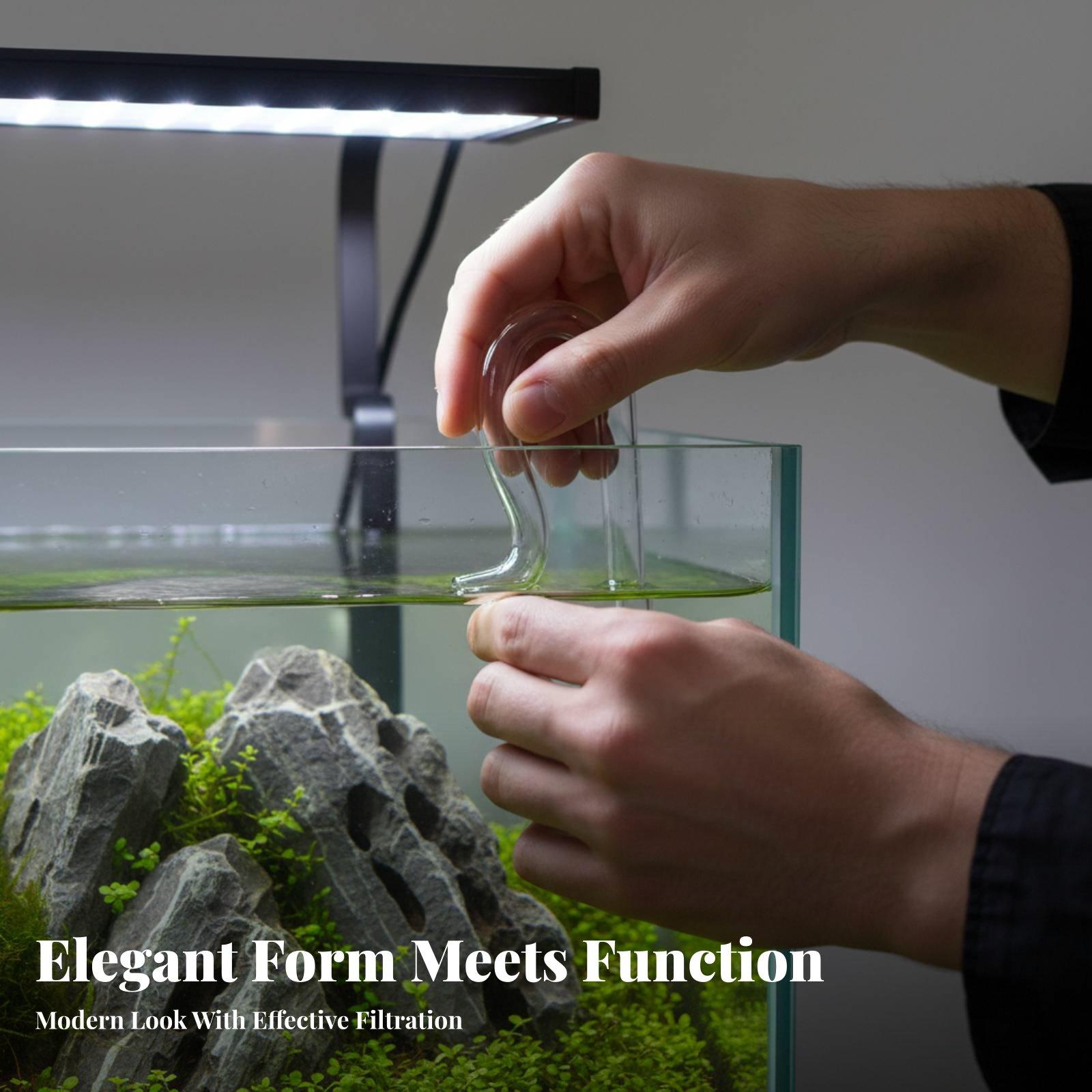 Planted Tank Glass Lily Pipe I - Aquarium Planted Tank Filter review and price